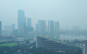 Chất lượng không khí lại xấu đi do hiện tượng nghịch nhiệt