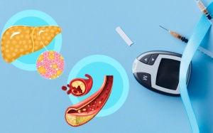 Người bệnh đái tháo đường bị gan nhiễm mỡ, máu nhiễm mỡ phải làm sao?