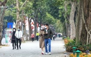 Bắc Bộ tăng nhiệt, mưa phùn vài nơi