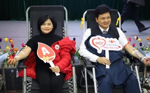 Kêu gọi người dân hiến máu để dự trữ phục vụ điều trị dịp Tết 