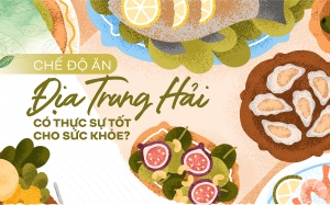 Chế độ ăn Địa Trung Hải có thực sự tốt cho sức khỏe?