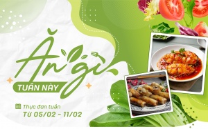 Thực đơn tuần: Thử làm đùi gà cuộn mọc, tôm sốt chanh tỏi đãi cả nhà!