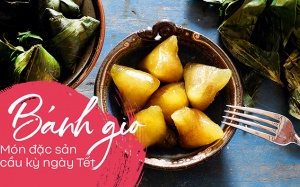 Bánh gio - món đặc sản cầu kỳ ngày Tết