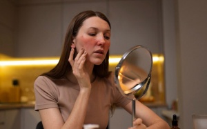 5 lưu ý về chăm sóc da khi mắc chứng đỏ mặt rosacea