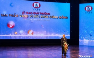 Vinh danh 9 doanh nghiệp nhận Cúp vàng Vì sức khỏe cộng đồng