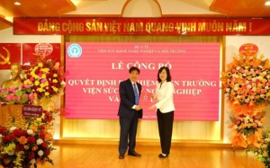 Y tế tuần: Viện Sức khỏe nghề nghiệp và Môi trường có Viện trưởng mới