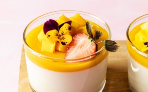 Công thức panna cotta xoài chiêu đãi gia đình