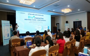 Meracine ra mắt TPBVSK men ống vi sinh Bio-meracine chứa lợi khuẩn đặc chủng