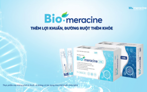 Công ty Cổ phần Dược phẩm Meracine ra mắt TPBVSK men ống vi sinh mới Bio-meracine