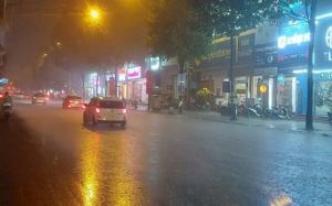 Bắc Bộ mưa dông nhiều nơi