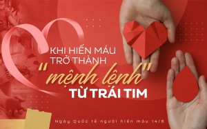 Khi hiến máu trở thành “mệnh lệnh” từ trái tim