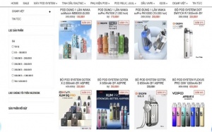 “Ma trận” quảng cáo thuốc lá điện tử