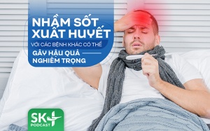 Podcast: Nhầm sốt xuất huyết với các bệnh khác có thể gây hậu quả nghiêm trọng