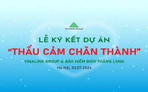 Vinalink Group ký kết hợp tác cùng Công ty Bảo hiểm BIDV Thăng Long 