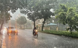 Bắc Bộ mưa dông nhiều nơi