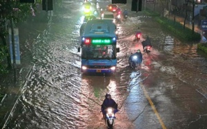 Nhiều khu vực mưa lớn do ảnh hưởng của bão số 2