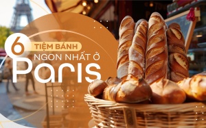 6 tiệm bánh ngon nhất ở Paris