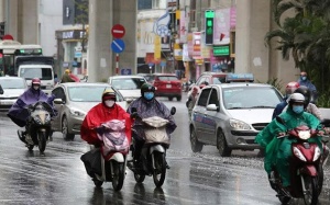 Bắc Bộ mưa lớn tập trung về chiều tối và đêm