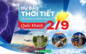 Dự báo thời tiết 4 ngày nghỉ lễ Quốc khánh 2/9 trên cả nước