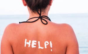 Mẹo làm dịu da sau khi đi nắng