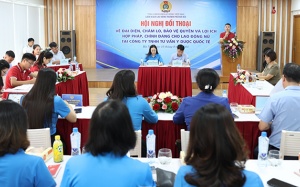 Đối thoại chăm lo, bảo vệ quyền và lợi ích cho lao động nữ