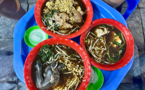 Mì gà tần - Món ngon ngày Thu