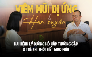 Tìm hiểu về hai bệnh lý đường hô hấp thường gặp ở trẻ khi thời tiết giao mùa