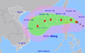 Biển Đông sắp đón bão mới, đất liền mưa nhiều nơi