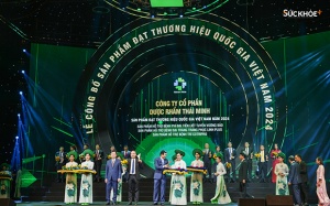 Dược phẩm Thái Minh đạt Thương hiệu Quốc gia 2024