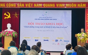 Dinh dưỡng - 'Chìa khóa vàng' trong điều trị bệnh tiêu hóa ở trẻ em