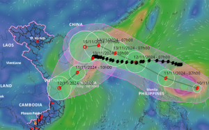 Cảnh báo bão nối tiếp bão đi vào Biển Đông, thời tiết xấu trên biển