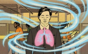 Giảm căng thẳng khi làm việc với bài tập thở sâu