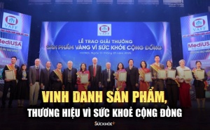 Lễ trao Giải thưởng “Sản phẩm Vàng vì sức khỏe cộng đồng” năm 2025