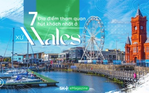 7 địa điểm tham quan hút khách nhất ở xứ Wales