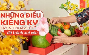 Những điều kiêng kỵ trong ngày Tết để tránh xui rủi