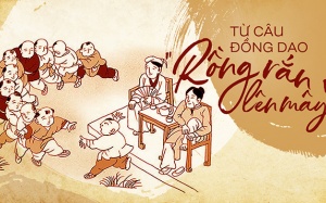 Từ câu đồng dao 'Rồng rắn lên mây'...