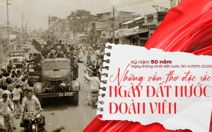 Những vần thơ đặc sắc ngày đất nước đoàn viên