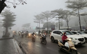 Bắc Bộ đón không khí lạnh, trời mưa rét ngày đầu đi làm sau Tết
