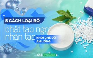 5 cách loại bỏ chất tạo ngọt nhân tạo khỏi chế độ ăn uống 