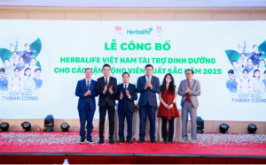 Herbalife Việt Nam tài trợ sản phẩm dinh dưỡng cho các vận động viên xuất sắc 