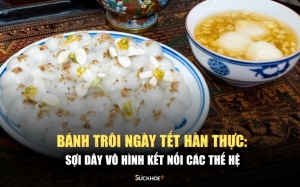 Bánh trôi thơm thảo ngày Tết Hàn thực