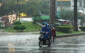 Nam Bộ mưa dông, Bắc Bộ trời rét