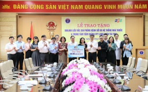 Bộ Y tế tiếp nhận 500.000 liều vaccine phòng bệnh sởi