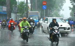 Tây Nguyên và Nam Bộ đón mưa lớn