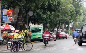 Mưa gia tăng tại Bắc Bộ