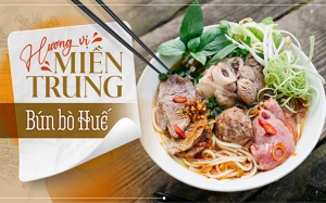 Hương vị miền Trung: Bún bò Huế!