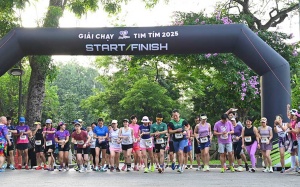 Giải chạy mang nước sạch đến với trẻ em vùng cao