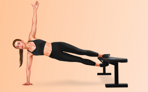 Thử sức với biến thể Copenhagen plank khó nhằn 