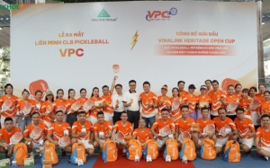 Vinalink Group ra mắt liên minh các CLB Pickleball