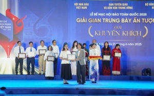 Tạp chí Sức khỏe+ đạt giải Khuyến khích Gian trưng bày ấn tượng 